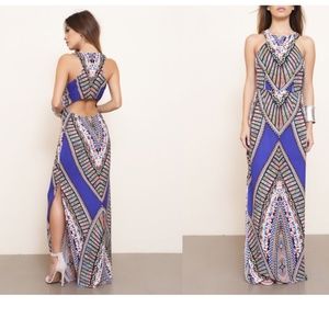 Long bright and colorful dress